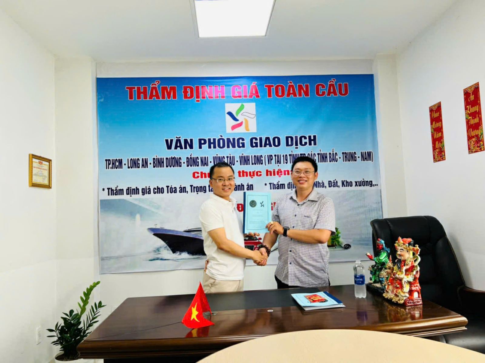LỂ KÝ KẾT HỢP TÁC GIỮA CTY LUẬT & CTY THẨM ĐỊNH GIÁ TOÀN CẦU