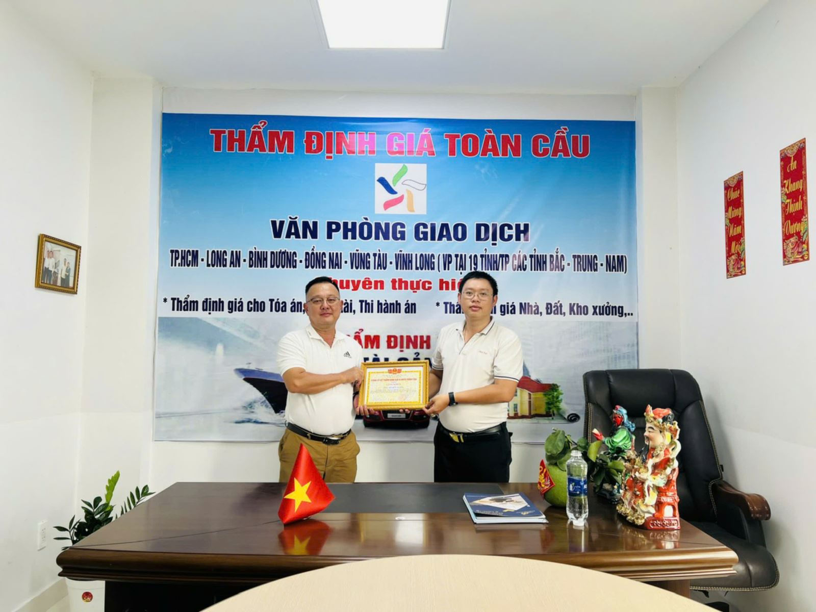 LỂ KÝ KẾT HỢP TÁC GIỮA CTY LUẬT & CTY THẨM ĐỊNH GIÁ TOÀN CẦU