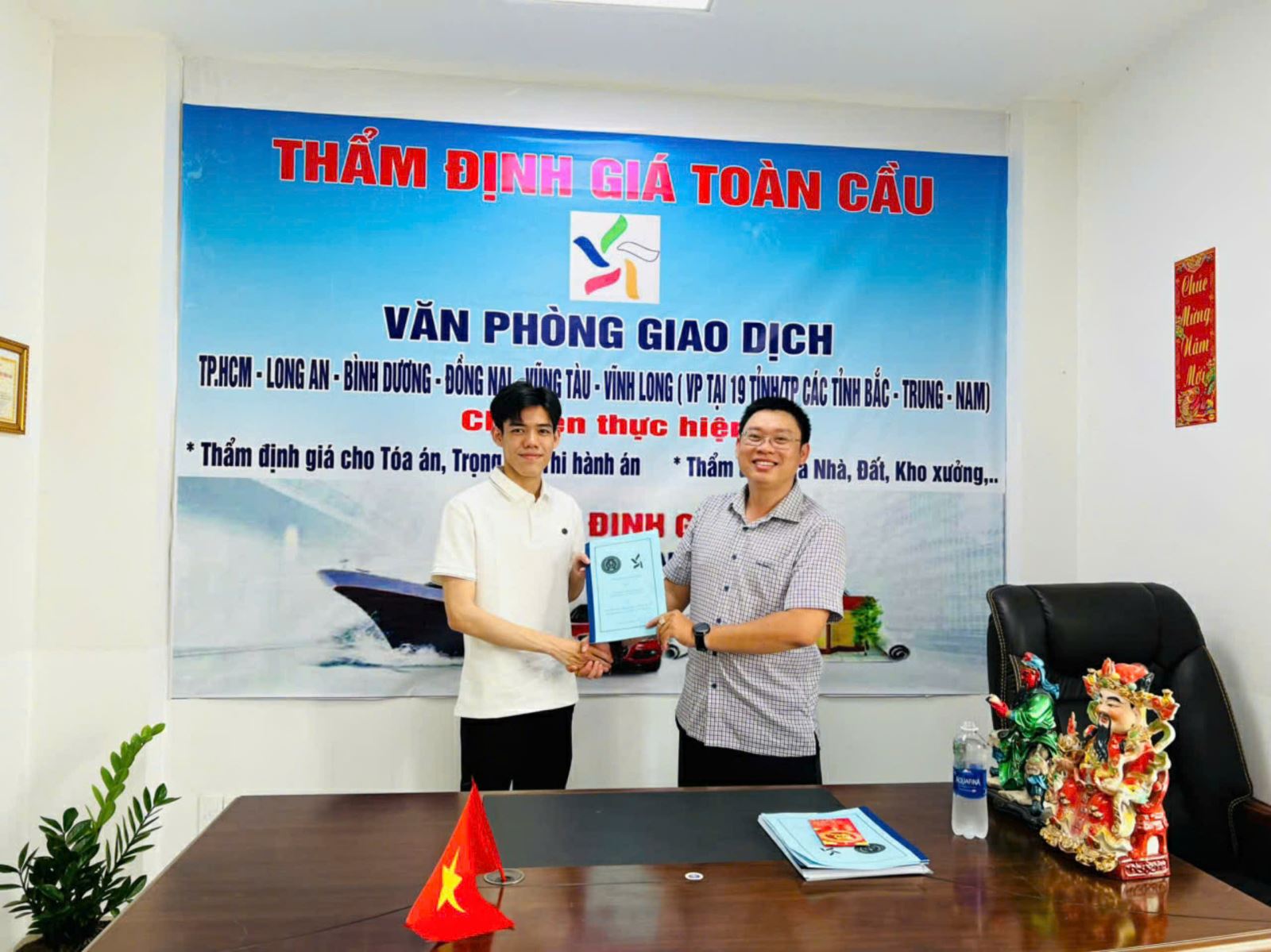 LỂ KÝ KẾT HỢP TÁC GIỮA CTY LUẬT & CTY THẨM ĐỊNH GIÁ TOÀN CẦU