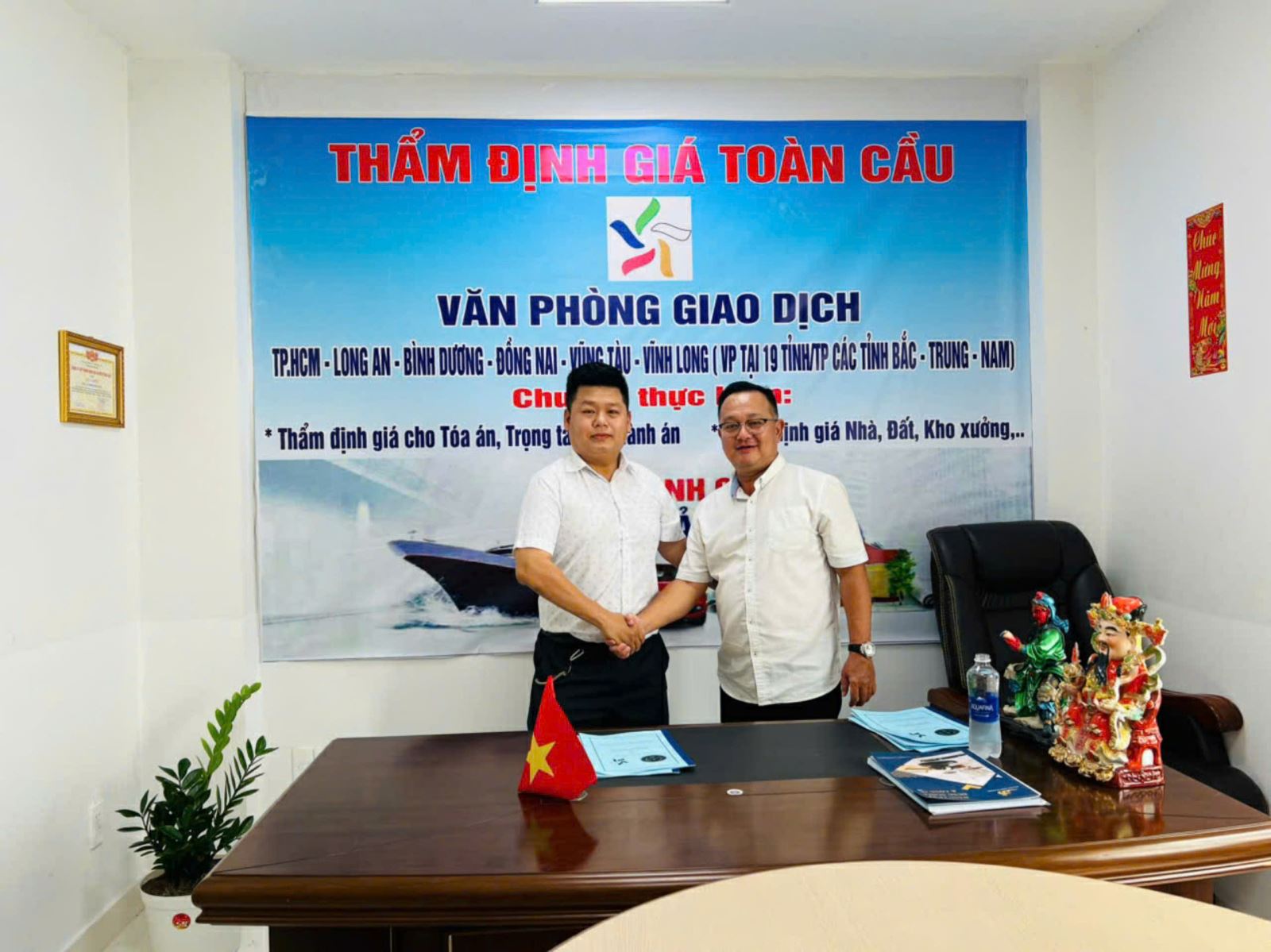 LỂ KÝ KẾT HỢP TÁC GIỮA CTY LUẬT & CTY THẨM ĐỊNH GIÁ TOÀN CẦU